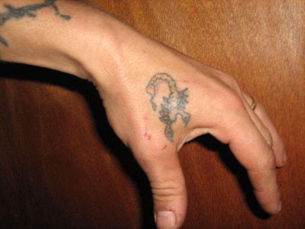 scorpion tattoo
