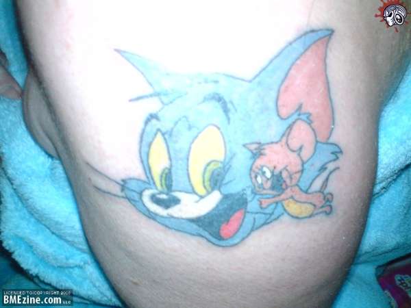 tom and jerry tattoo