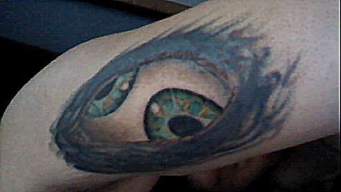 tool eye tattoo