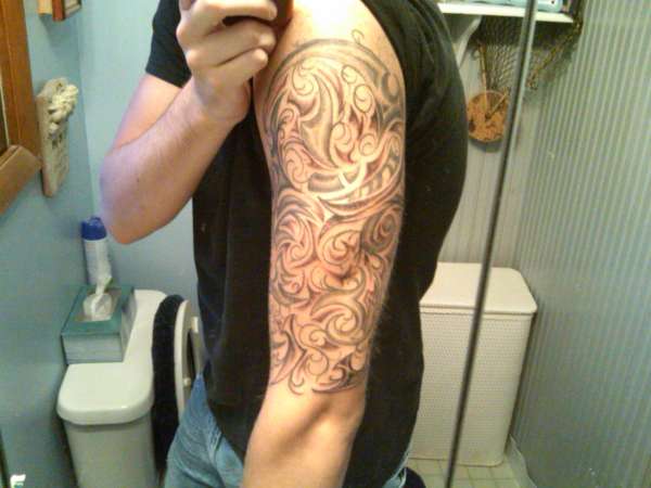 Abstract Tribal tattoo