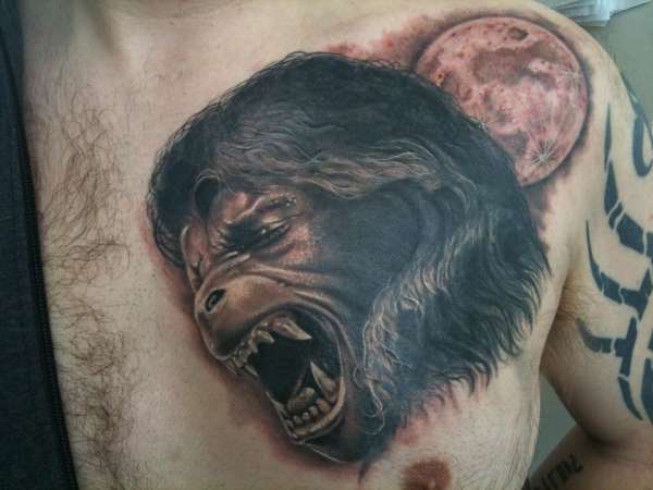 American Werewolf in London tattoo