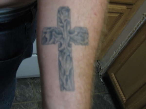Cross tattoo
