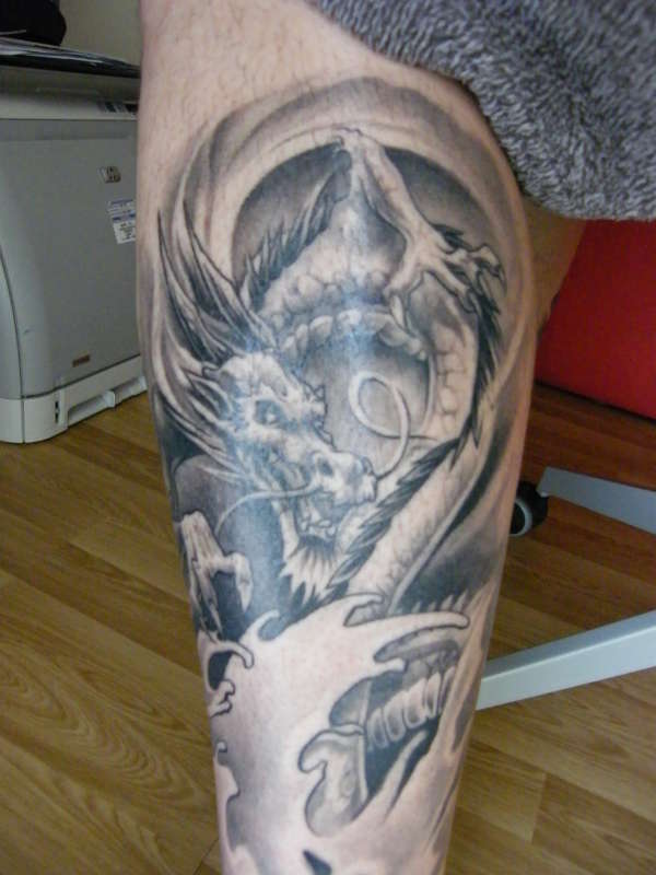 Dragon 2010 tattoo