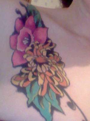 Flower Shoulder Tattoo tattoo