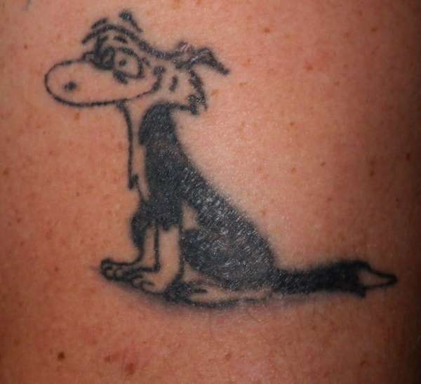 Footrot Flats "Dog" tattoo