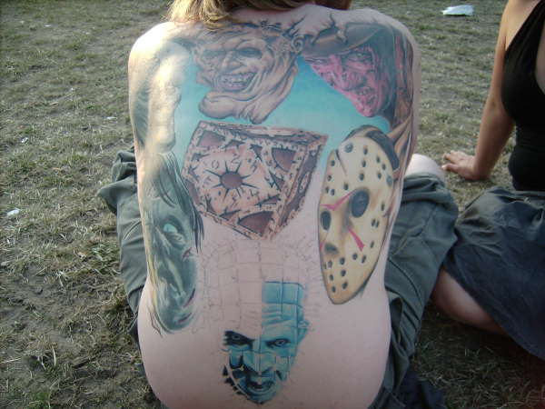 Guy I meet at Roskilde tattoo