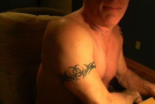Hazmat Bio tattoo
