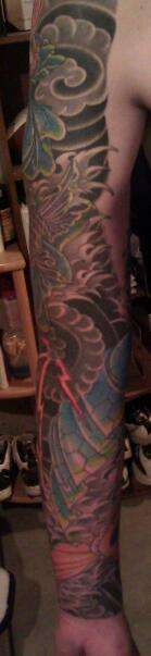 Left Arm tattoo