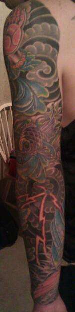 Left Arm tattoo
