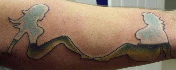 Mud Flap Girls tattoo