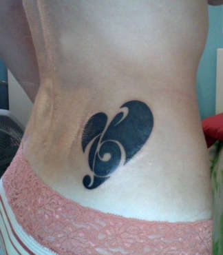 Music Note tattoo