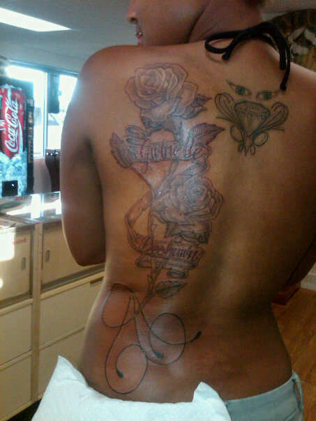 My back tattoo