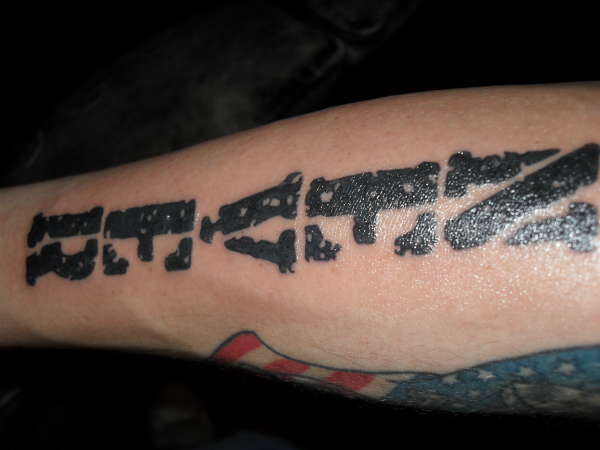 NEVER tattoo