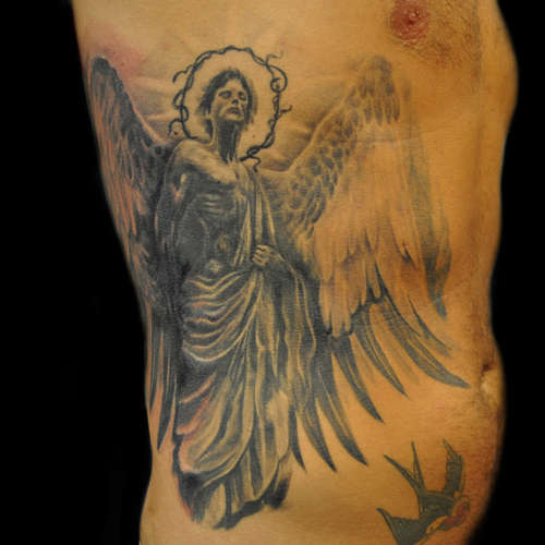 angel tattoo