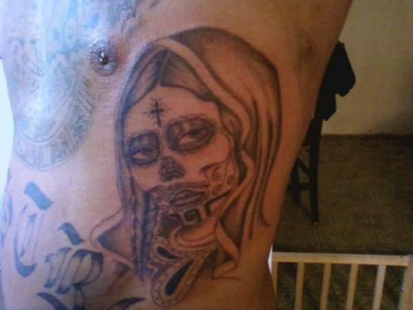 day of the dead vieja tattoo