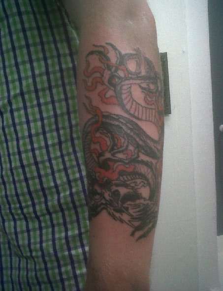 dragon tattoo