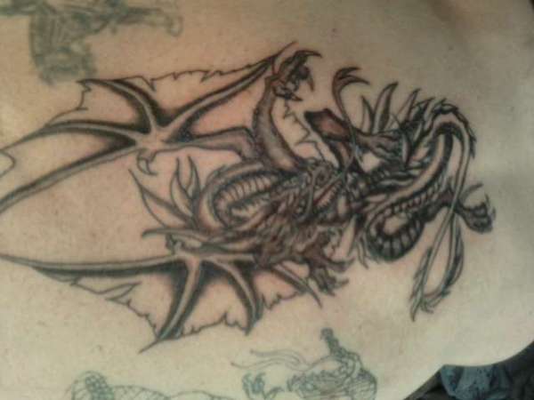 dragon tattoo