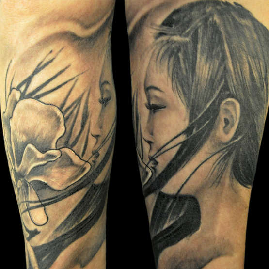 geisha tattoo