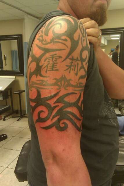 half sleeve tattoo