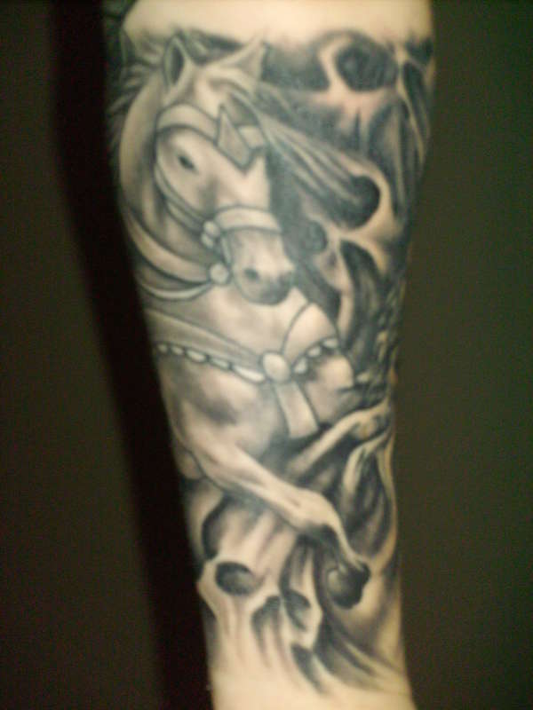 horse tattoo