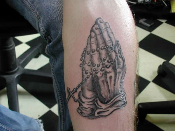 Praying Hands tattoo