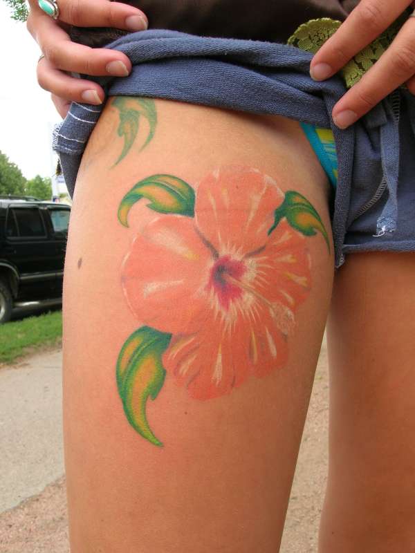 hibisscus hottie tattoo