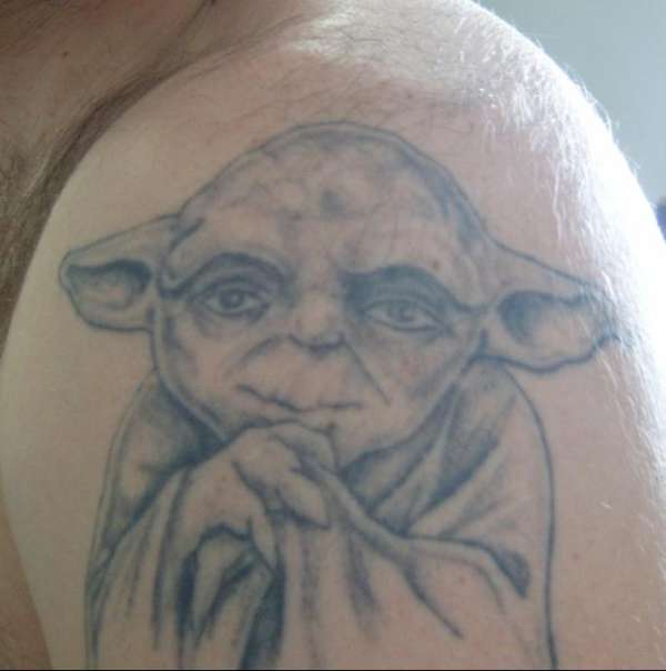 Yoda tattoo