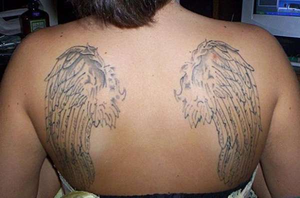 wings tattoo
