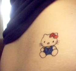 hello kitty tattoo