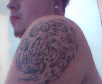 ripping skin tattoo