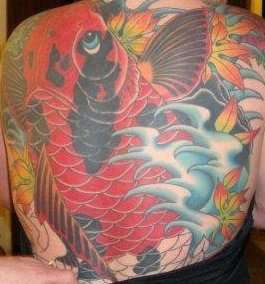 koi tattoo
