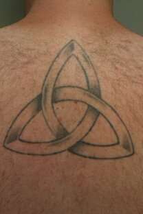 my trinity knot tattoo