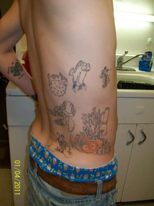 nemo and friends tattoo