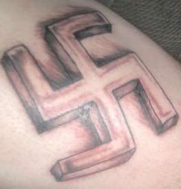 swastika tattoo