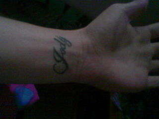 wrist tattoo