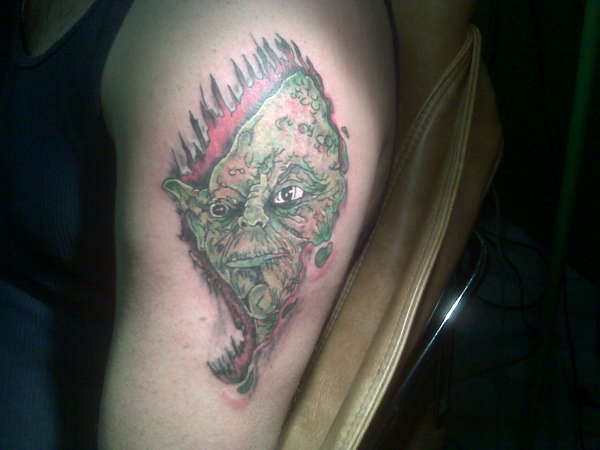yoda tattoo