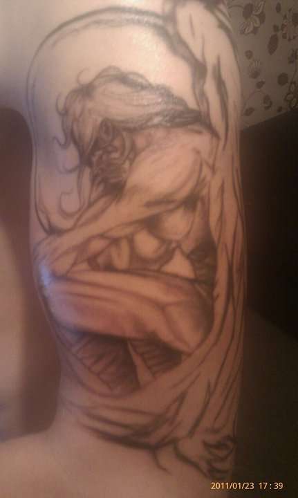 Arch Angel tattoo