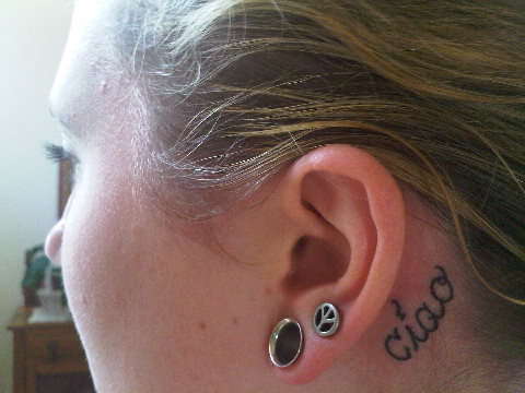 CIAO tattoo