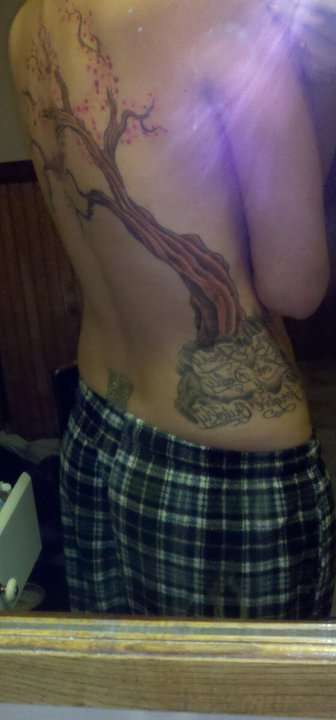 Cherry Blossom  tree tattoo
