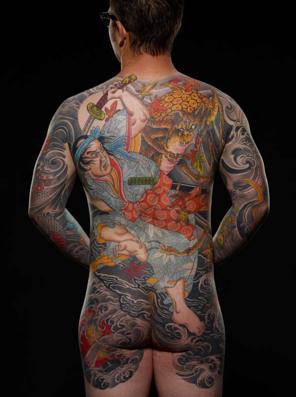 Full Back Japanese tattoo