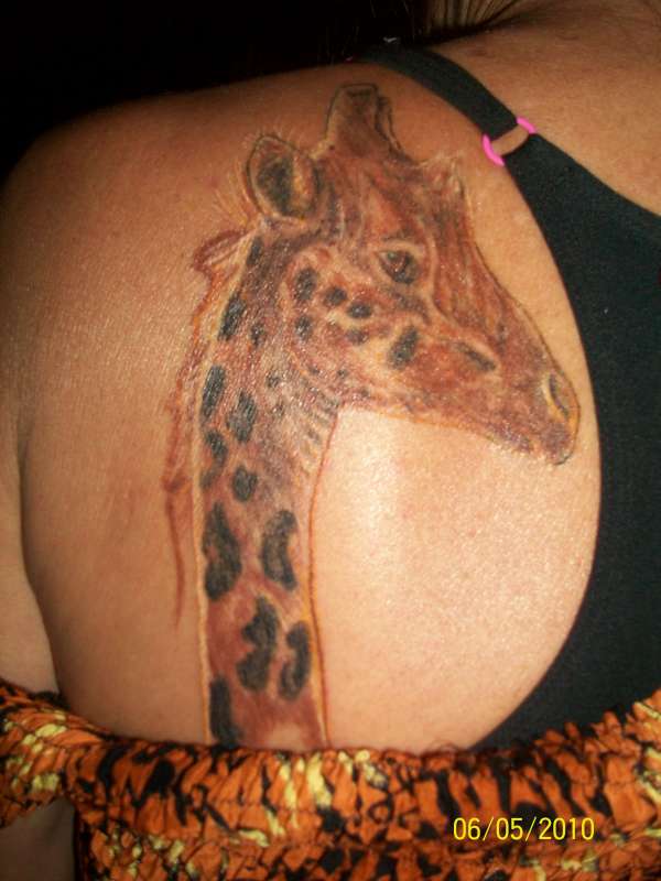 Girraffe tattoo