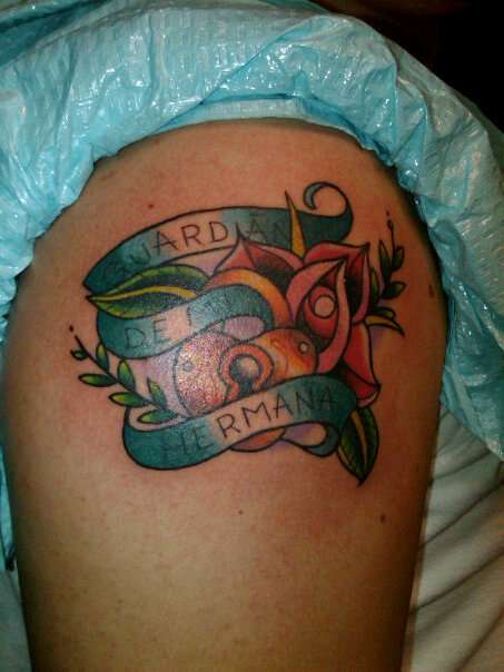 Guardián de mi Hermana tattoo