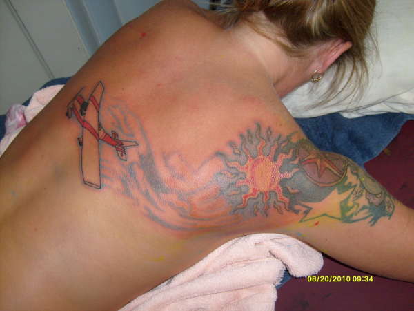 I fly tattoo