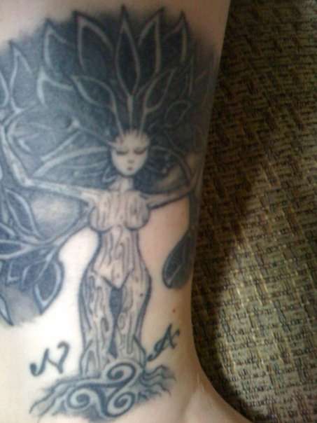 Immortal woman memorial tatto tattoo