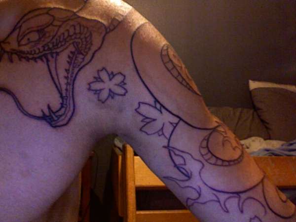 Jap snake tattoo