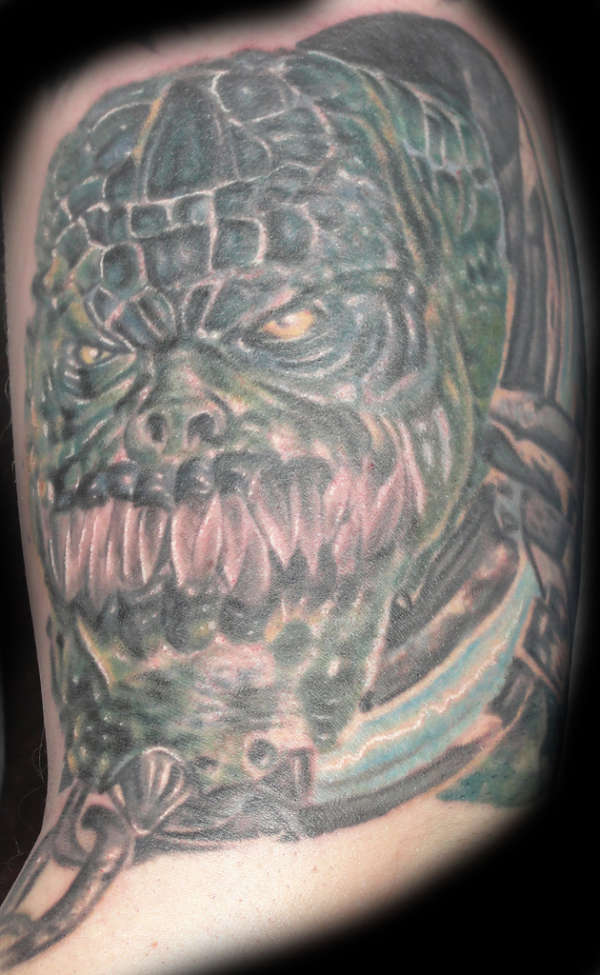 Killer Croc tattoo