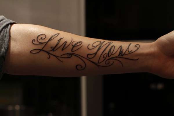 ''Live Now'' Tattoo