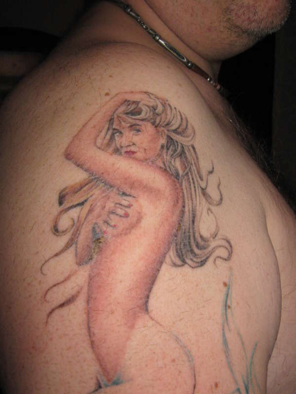 Mermaid tattoo
