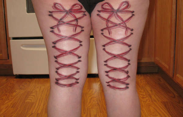 Ribbons tattoo
