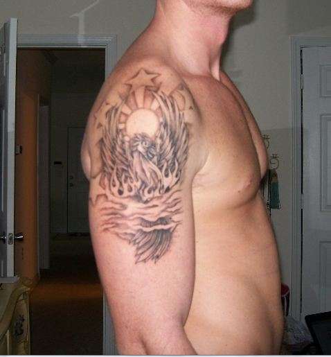Rising Pheonix tattoo